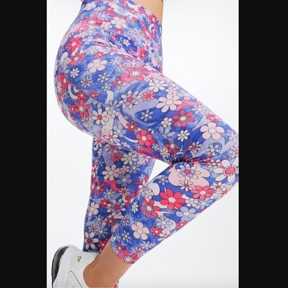 Fabletics PureLuxe Harlyn Sports Bra & Leggings Set S High-Waist Activewear - Picture 11 of 13